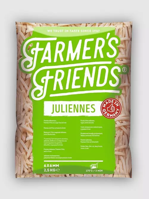 Картофель фри 6*6мм Farmers Friends Agrarfrost, Германия