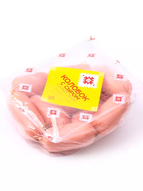 Сардельки Колобок с сыром в/с ~1,8кг (Брестский МК)