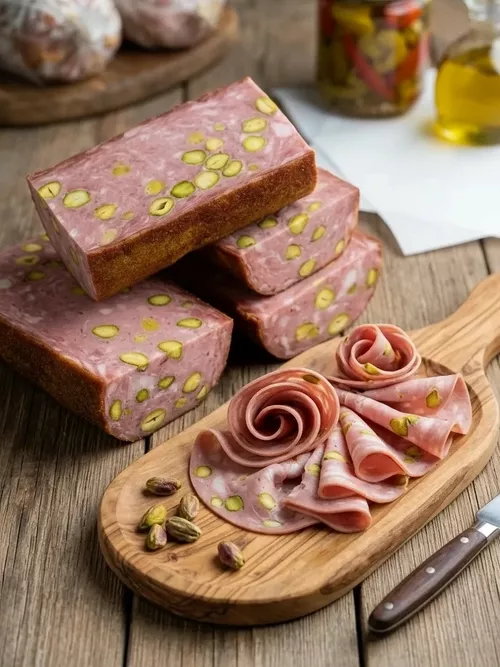 Итальянская с фисташками с/в ~300гр Починковские Колбасы