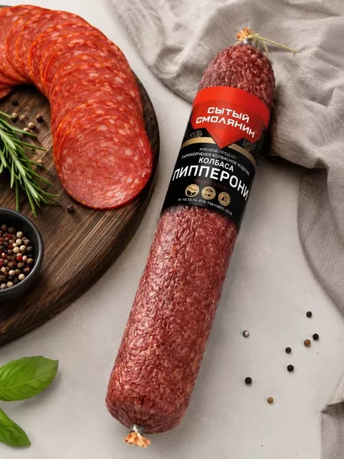 Пипперони с/к ~600гр Сытый Смолянин